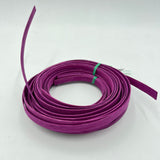 Orchid - 1/2" Flat - Dyed Reed (1/4 lb coil)