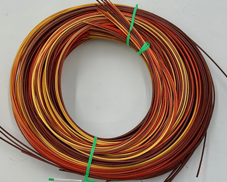 Cornucopia - #2 Round - Variegated/Space Dyed Dyed Reed (1/2 lb coil)