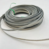 Antique Gray - 1/4" Flat - Dyed Reed (1/4 lb coil)