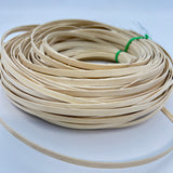 Ecru - 1/4" Flat - Dyed Reed (1/2 lb coil)