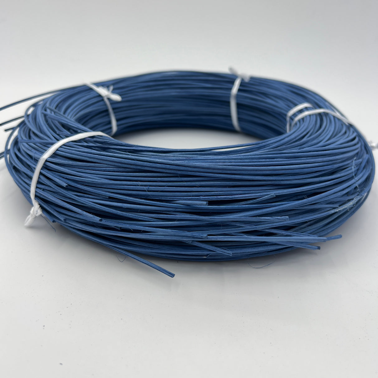 Royal Blue - #2 Round - Dyed Reed (1/2 lb coil)