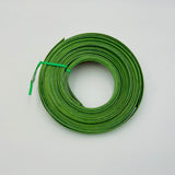 Apple Green - 1/2" Flat - Dyed Reed (1/4 lb coil)