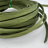 Moss Green - 1/2" Flat - Dyed Reed (1/2 lb coil)