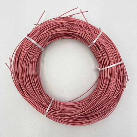 Dusty Rose - #2 Round - Dyed Reed (1/2 lb coil)