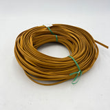 Mustard - 1/4" Flat - Dyed Reed (1/2 lb coil)