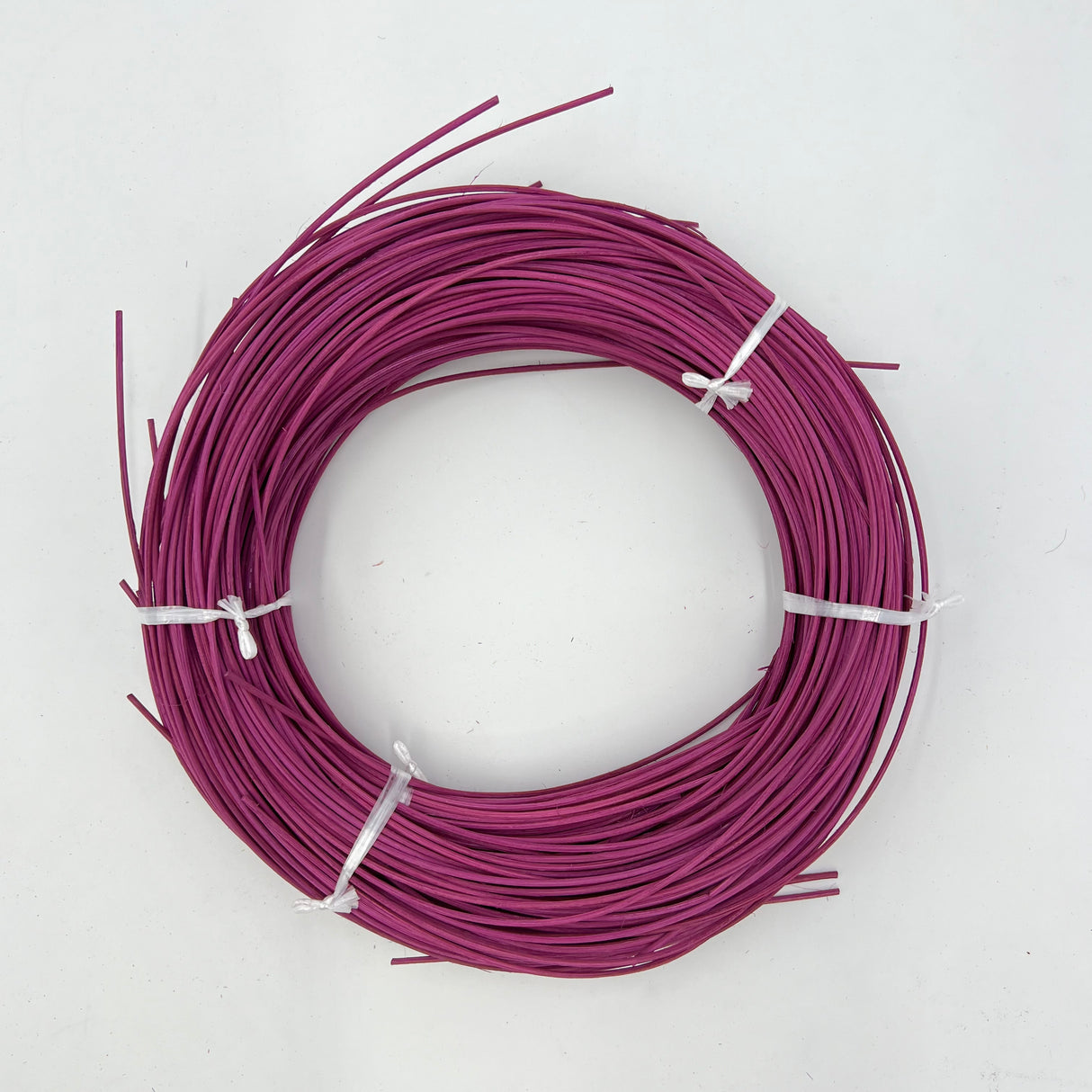 Violet - #3 Round - Dyed Reed (1/2 lb coil)