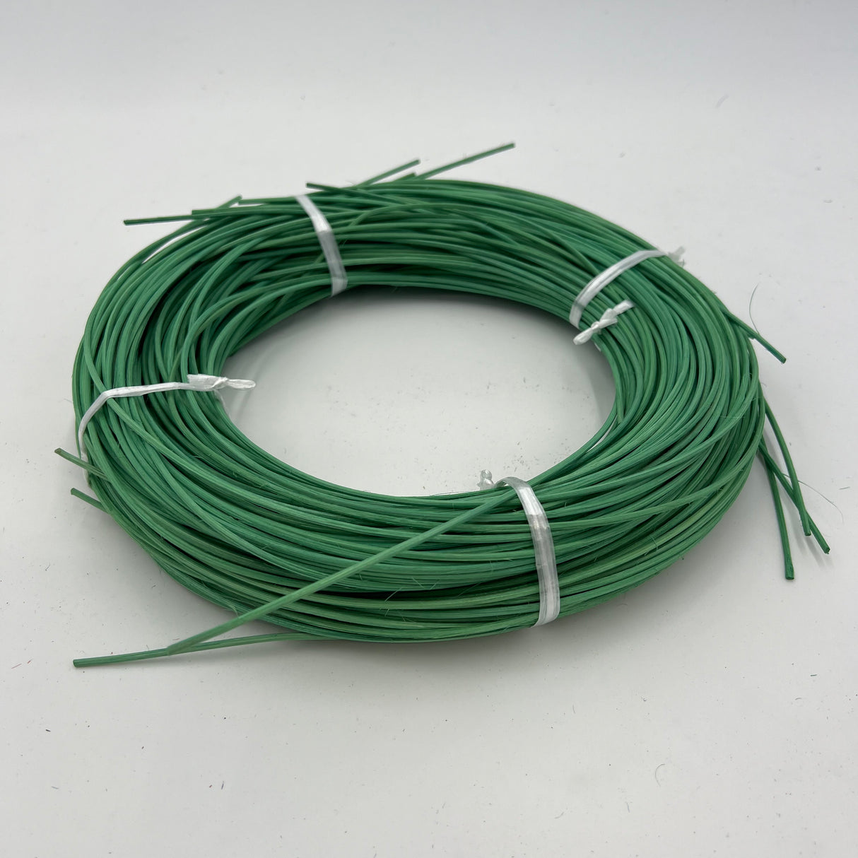 Kelly Green - #3 Round - Dyed Reed (1/2 lb coil)