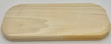 7" x 15" Oblong Slotted Hardwood Base