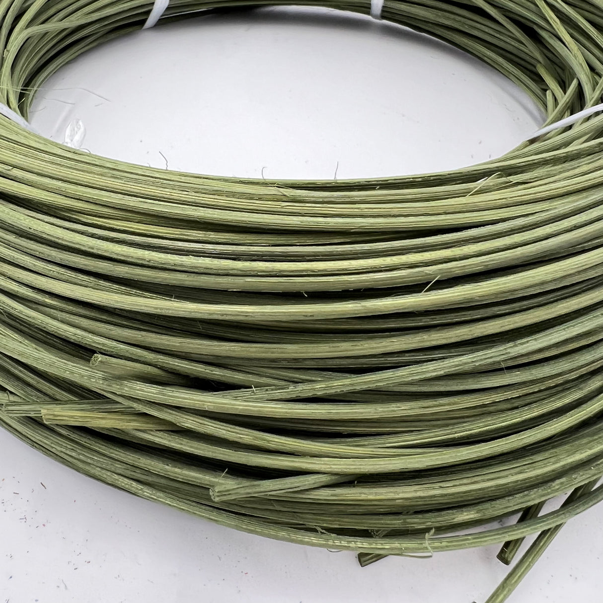 Moss Green - #3 Round - Dyed Reed (1/2 lb coil)