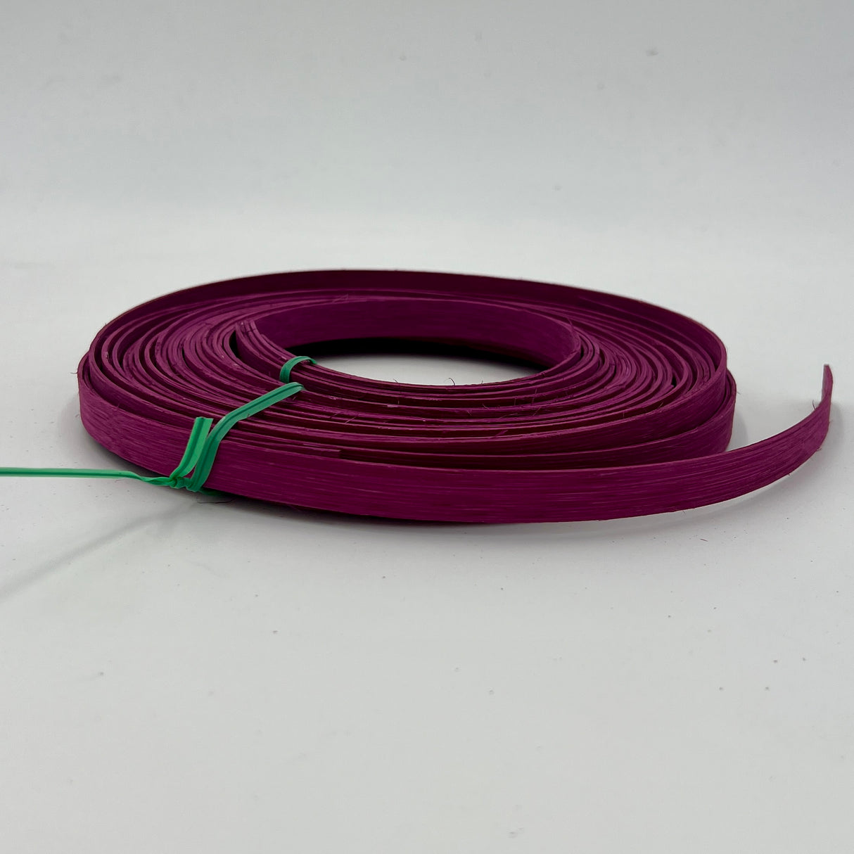 Violet - 1/2" Flat - Dyed Reed (1/4 lb coil)