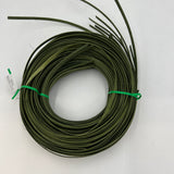 Moss Green - 1/4" Flat - Dyed Reed (1/2 lb coil)