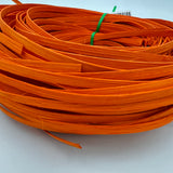 Sunshine Orange - 1/4" Flat - Dyed Reed (1/2 lb coil)