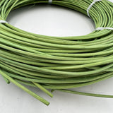 Apple Green - #3 Round - Dyed Reed (1/2 lb coil)