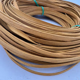 Mustard - 1/4" Flat - Dyed Reed (1/2 lb coil)