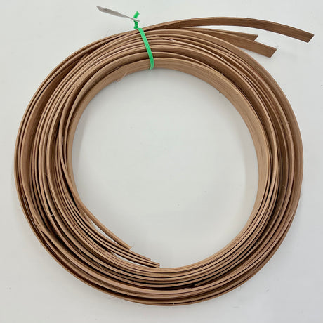 Taupe - 1/2" Flat - Dyed Reed (1/4 lb coil)