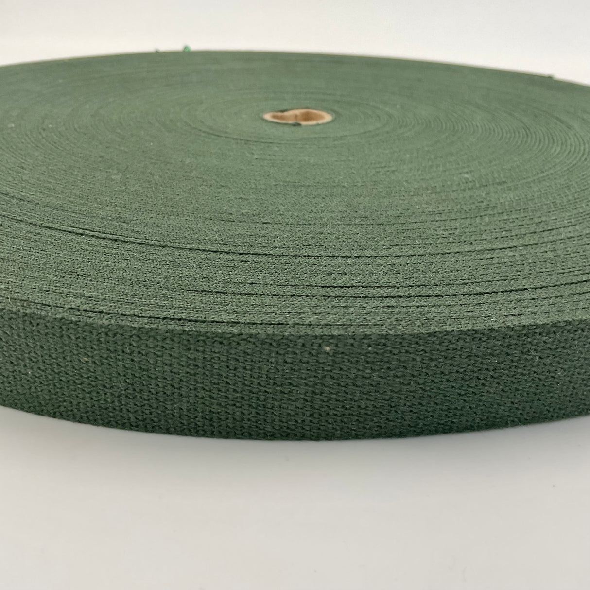 34 yard roll - 1" wide Hunter Green Shaker Tape