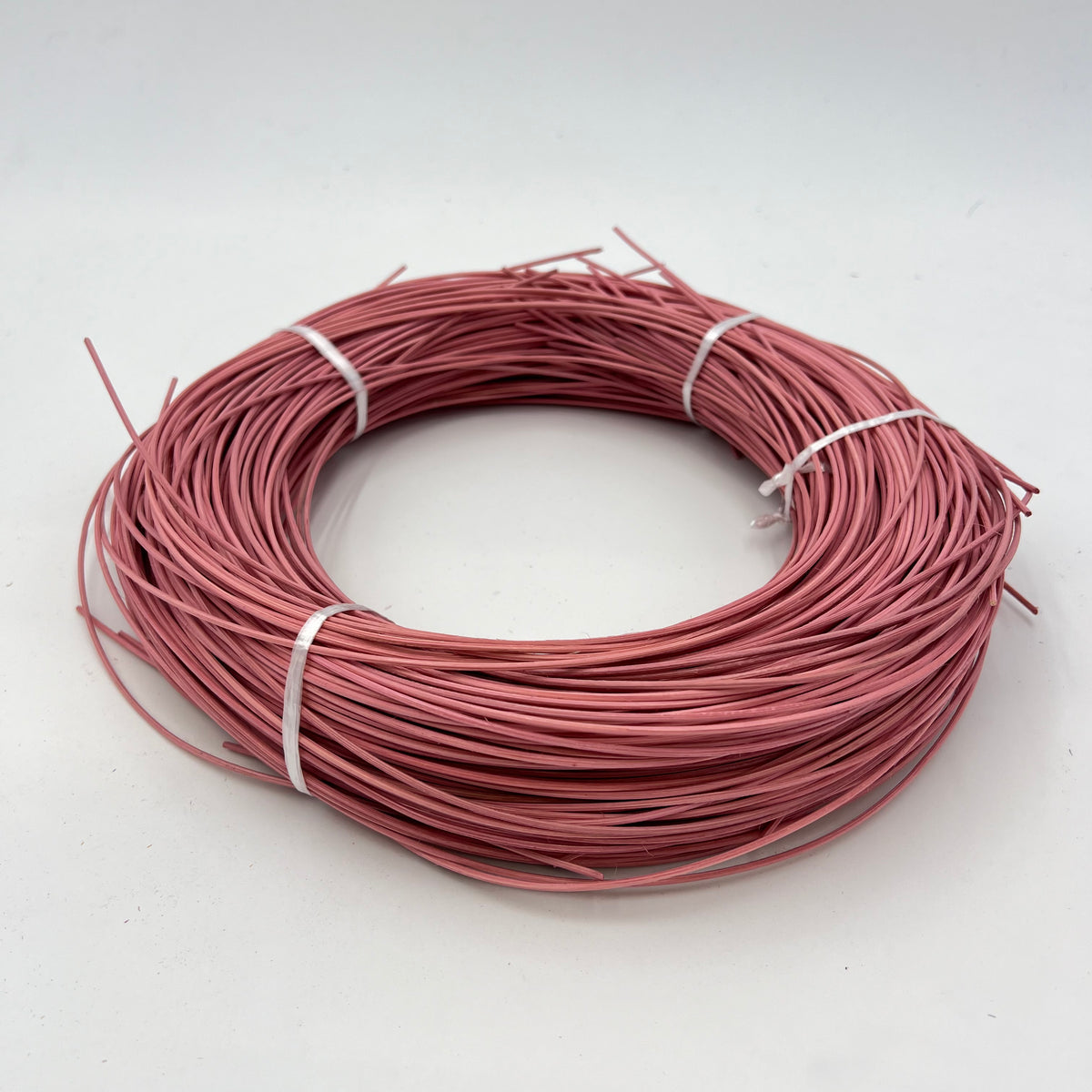 Dusty Rose - #2 Round - Dyed Reed (1/2 lb coil) – Basket Makers Supply