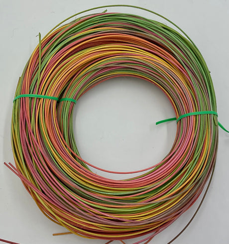Spring Fever - #2 Round - Variegated/Space Dyed Dyed Reed (1/2 lb coil)