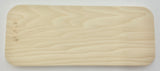 4" x 10" Rectangular Slotted Hardwood Base
