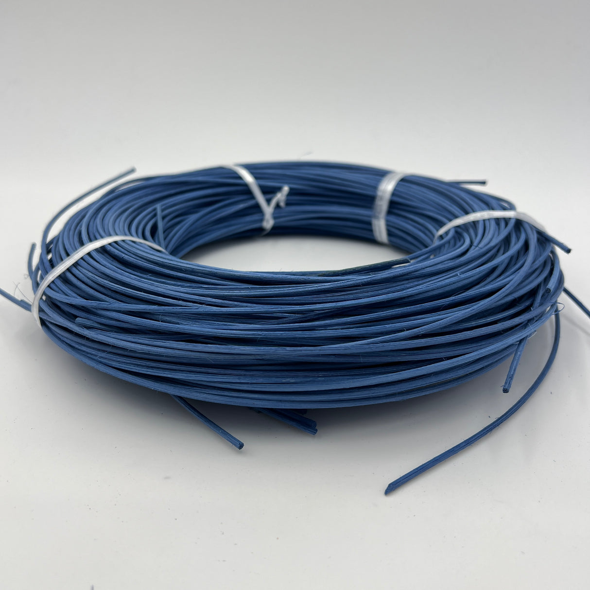 Royal Blue - #3 Round - Dyed Reed (1/2 lb coil)