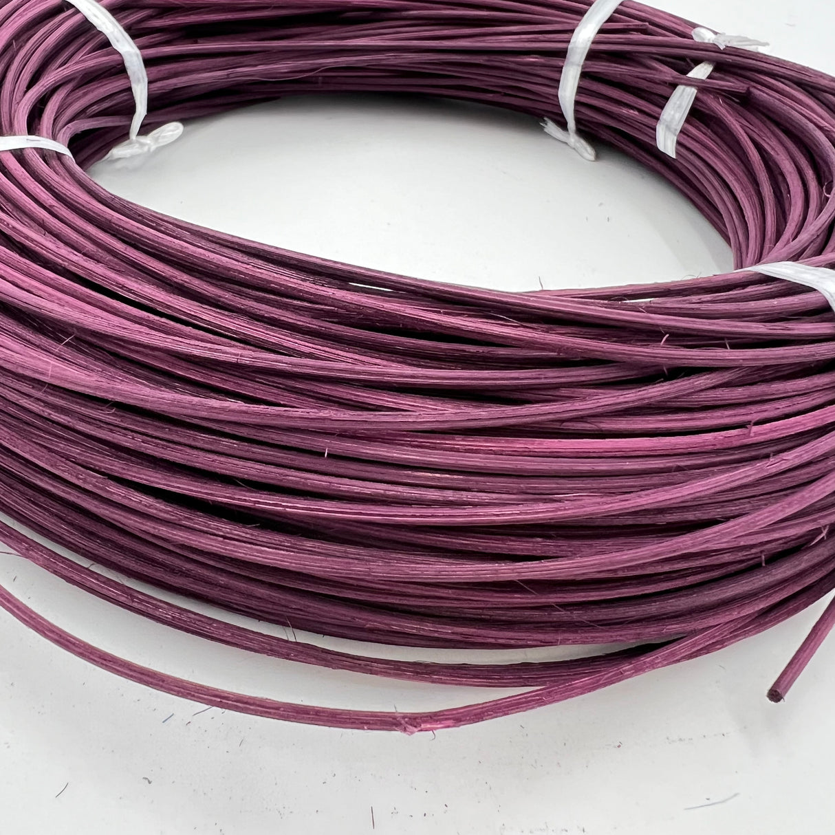 Mulberry - #3 Round - Dyed Reed (1/2 lb coil)