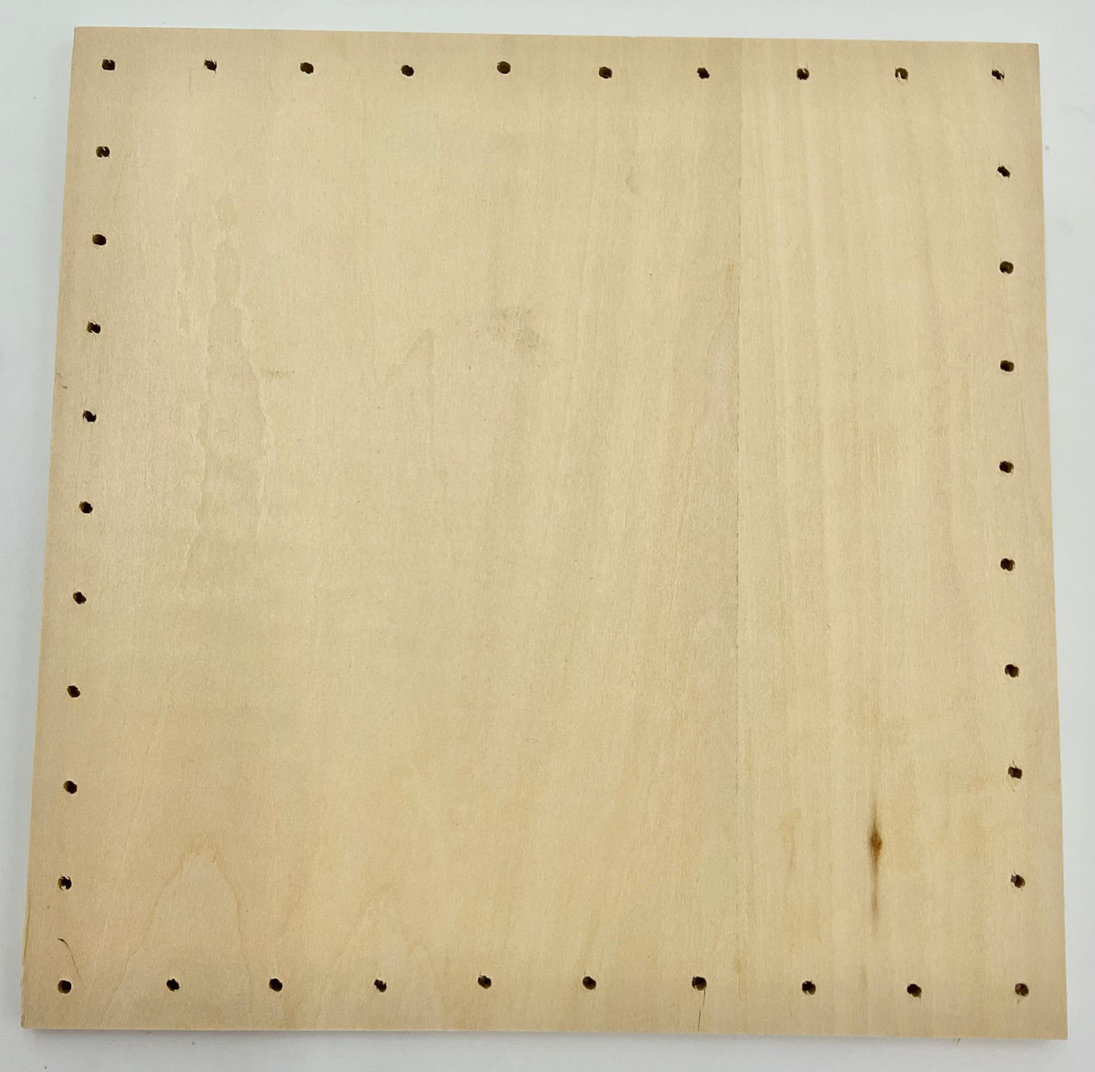 8" Square Drilled Base with 37 Holes