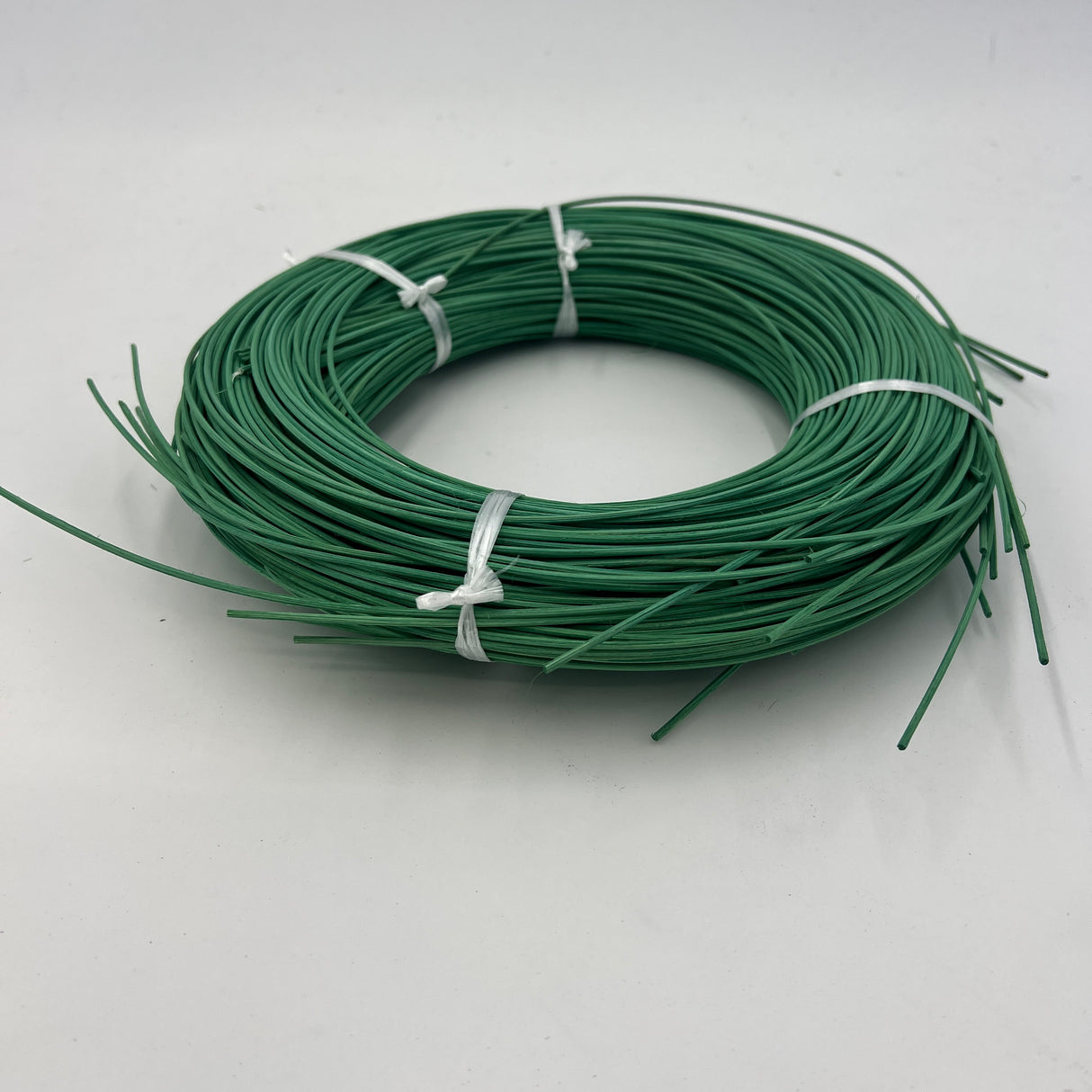 Kelly Green - #2 Round - Dyed Reed (1/2 lb coil)