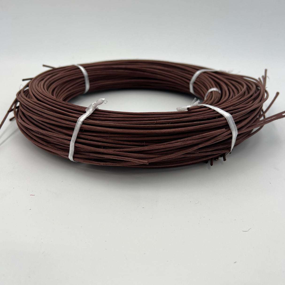 Cocoa Brown - #3 Round - Dyed Reed (1/2 lb coil)