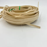 Ecru - 1/4" Flat - Dyed Reed (1/4 lb coil)