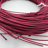 Burgundy - #2 Round - Dyed Reed (1/2 lb coil)