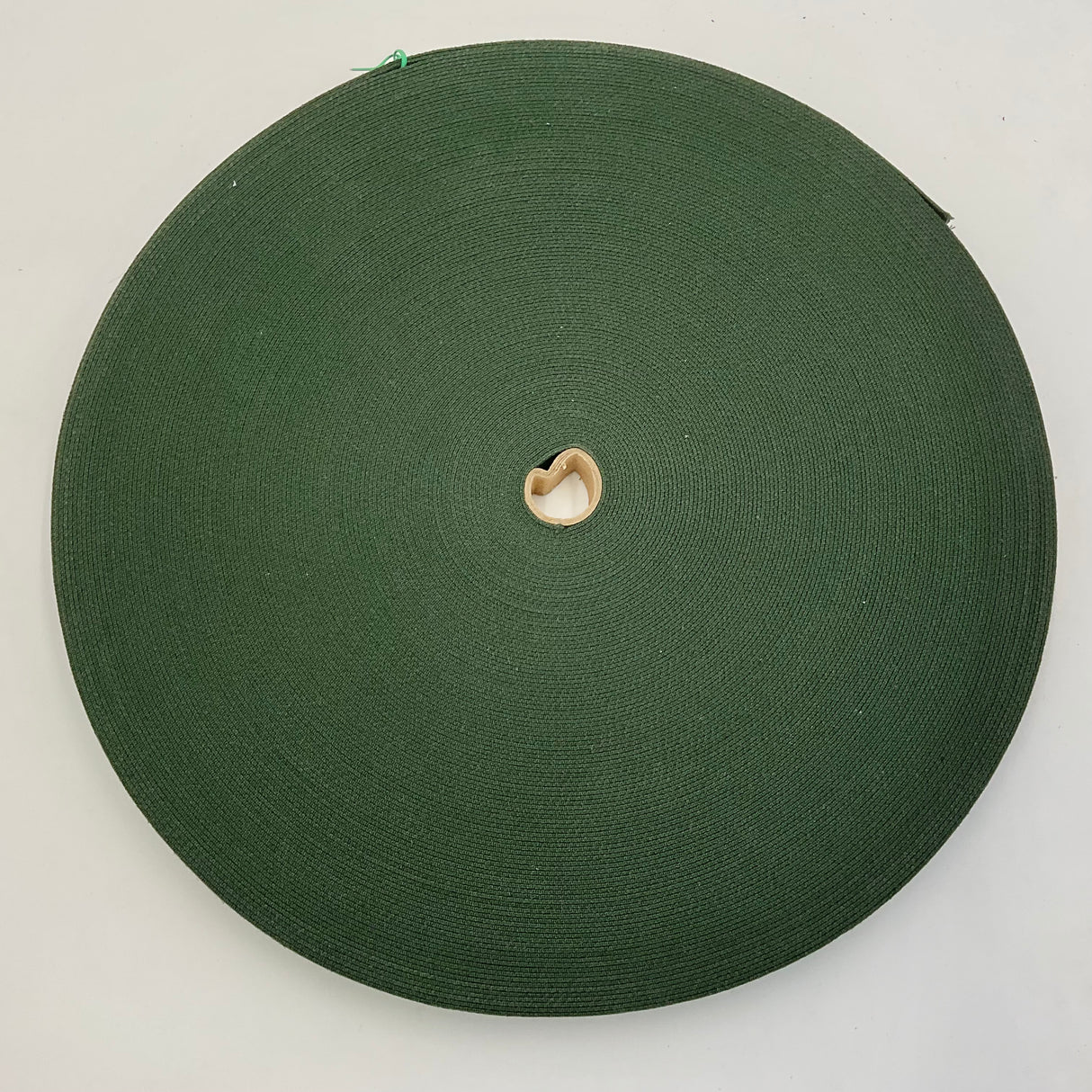 34 yard roll - 1" wide Hunter Green Shaker Tape