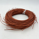 Rust Brown - #2 Round - Dyed Reed (1/2 lb coil)