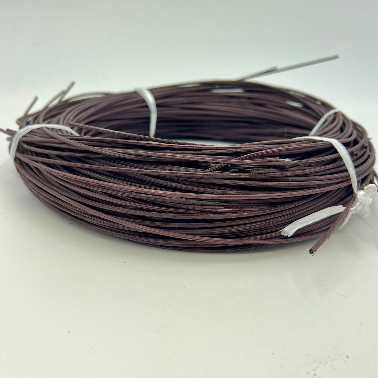 Dark Brown - #3 Round - Dyed Reed (1/4 lb coil)