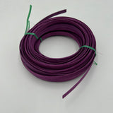 Orchid - 3/8" Flat - Dyed Reed (1/4 lb coil)