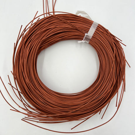 Rust Brown - #2 Round - Dyed Reed (1/2 lb coil)