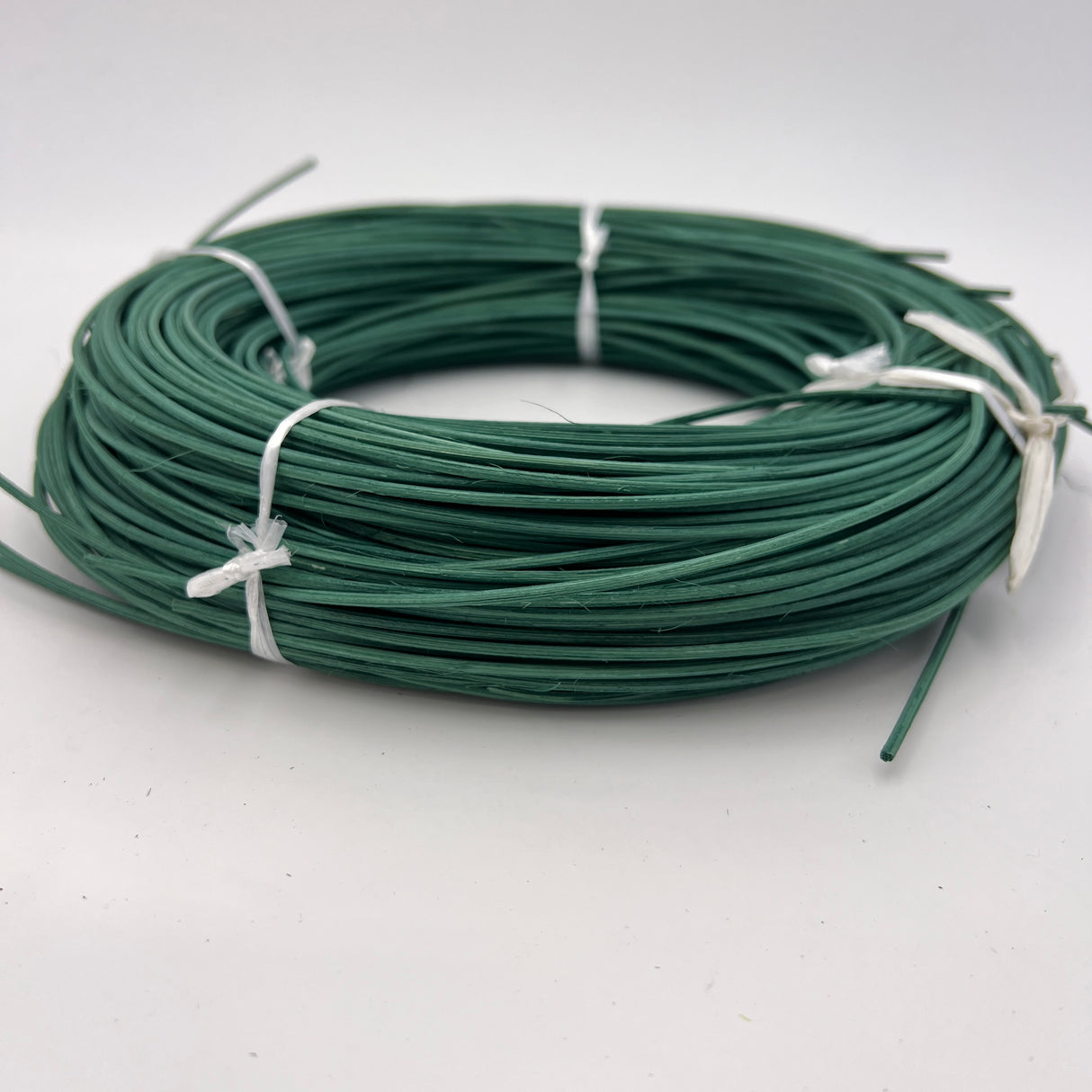 Jade Green - #3 Round - Dyed Reed (1/2 lb coil)