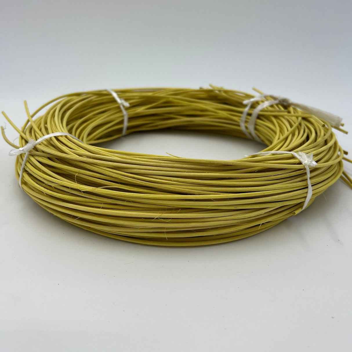 Lemon Yellow - #3 Round - Dyed Reed (1/2 lb coil)