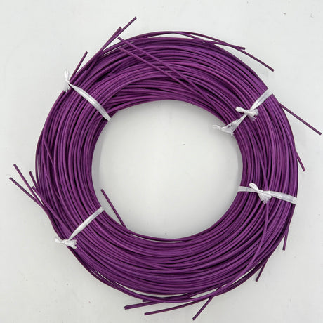 Aubergine - #3 Round - Dyed Reed (1/2 lb coil)