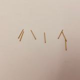 1 inch Brass Pins 18 gauge - 1/2 oz. package