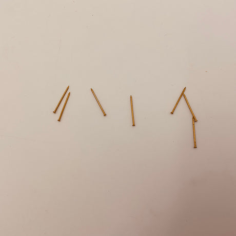 1 inch Brass Pins 18 gauge - 1/2 oz. package