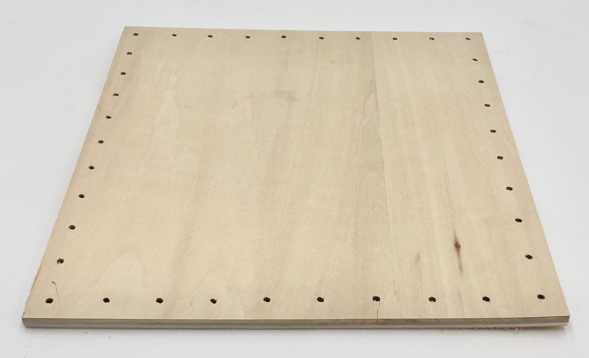 8" Square Drilled Base with 37 Holes