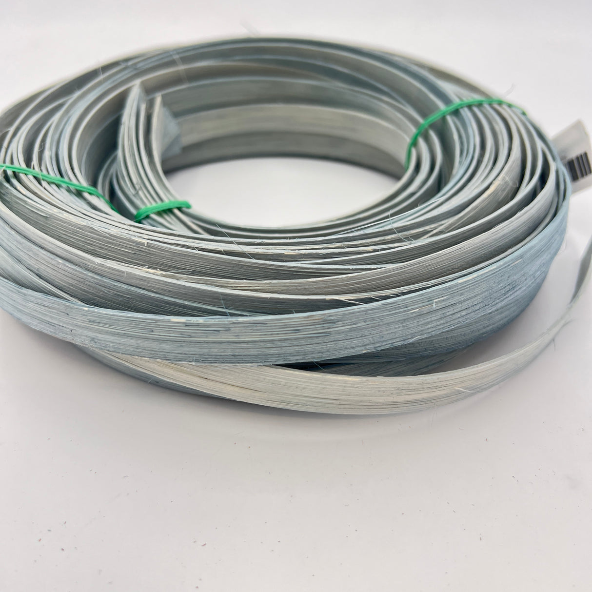 Antique Gray - 1/2" Flat - Dyed Reed (1/2 lb coil)