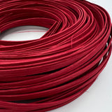 Christmas Red - 1/4" Flat - Dyed Reed (1/2 lb coil)