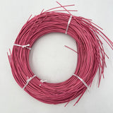 Rose Pink - #2 Round - Dyed Reed (1/2 lb coil)