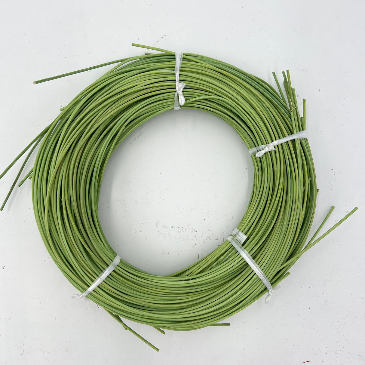 Apple Green - #3 Round - Dyed Reed (1/2 lb coil)