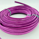 Orchid - 1/2" Flat - Dyed Reed (1/2 lb coil)