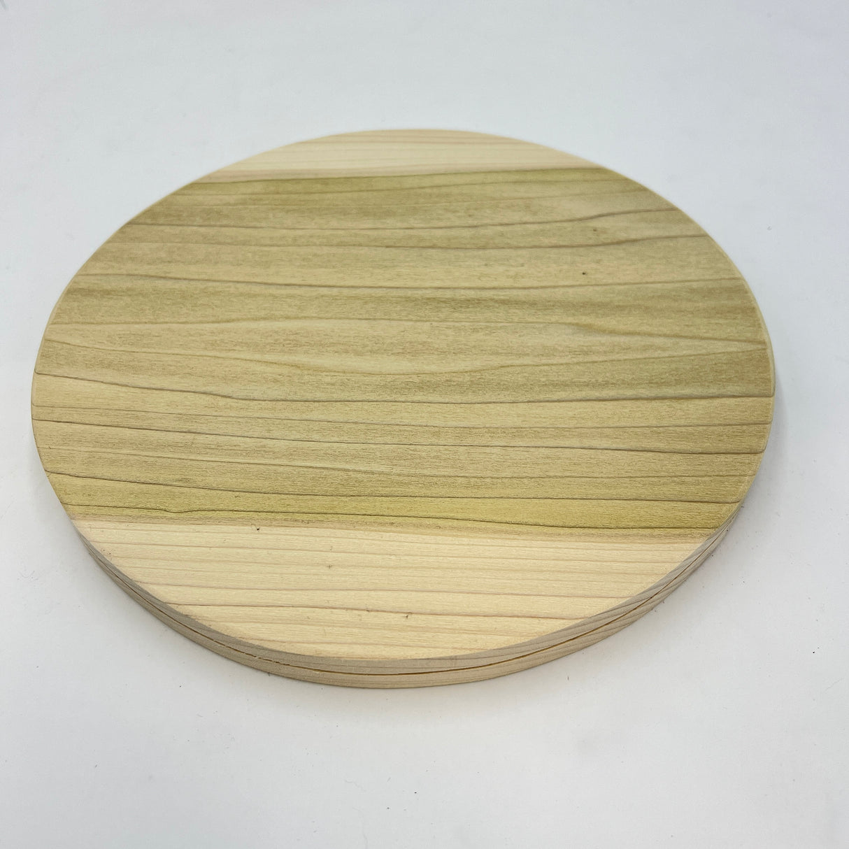 10 inch round hardwood slotted Base