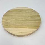 10 inch round hardwood slotted Base