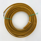 Mustard - 1/2" Flat - Dyed Reed (1/2 lb coil)