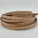 Taupe - 1/2" Flat - Dyed Reed (1/4 lb coil)